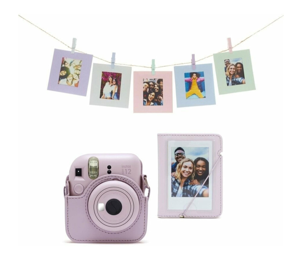 Fujifilm Instax Mini 12 purpurowy zestaw akcesoriów - 1506529 - zdjęcie 2